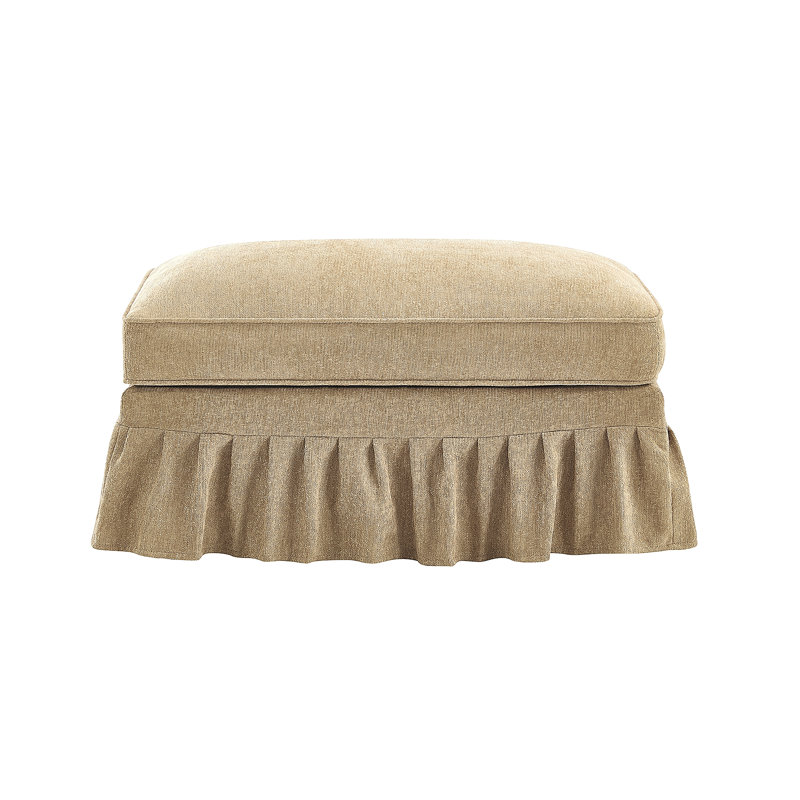 Repose-pieds en chenille, Brun