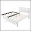 Lit plateforme tapissier avec lit gigogne réglable, alliant style, durabilité et rangement polyvalent pour les chambres à coucher modernes-1521181927