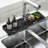 Sink Splash Guard Behind Faucet