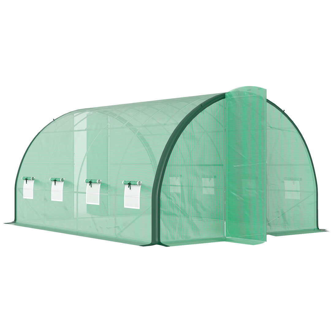 10 Ft W x 13 Ft D Tunnel Greenhouse
