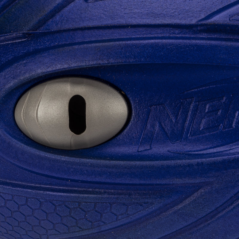 NERF Vortex Aero Howler Football Foam, Blue/Silver