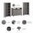 Anousha Unfinished Entertainment Center for TVs up to 55"-1335594232