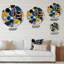 Horloge murale en métal-93383037
