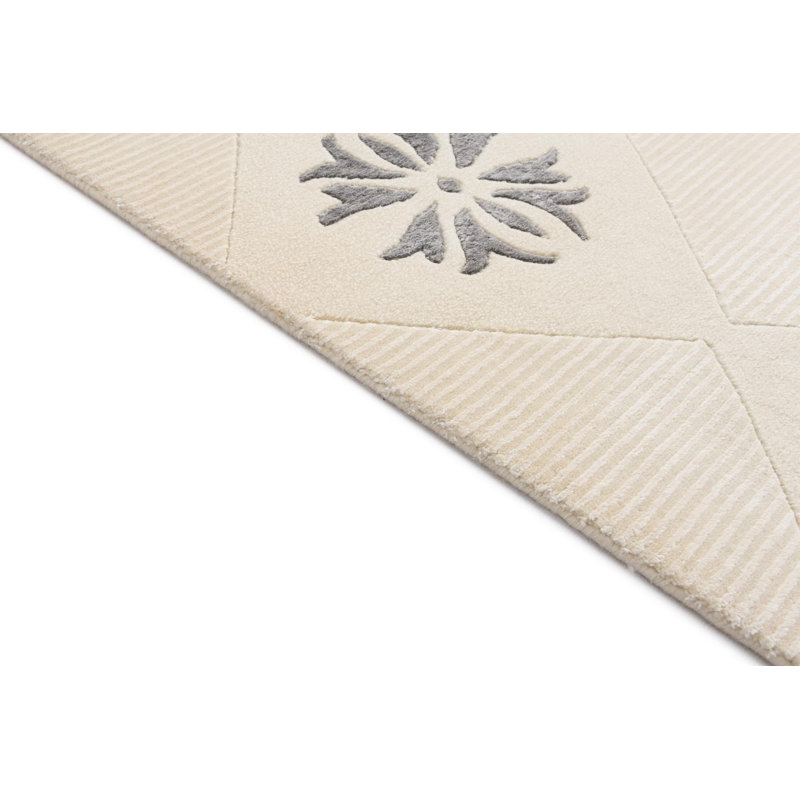 Tapis de couloir ivoire