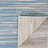 Victorine Striped Sand Azure Turquoise Indoor Outdoor Area Rug-1142505361