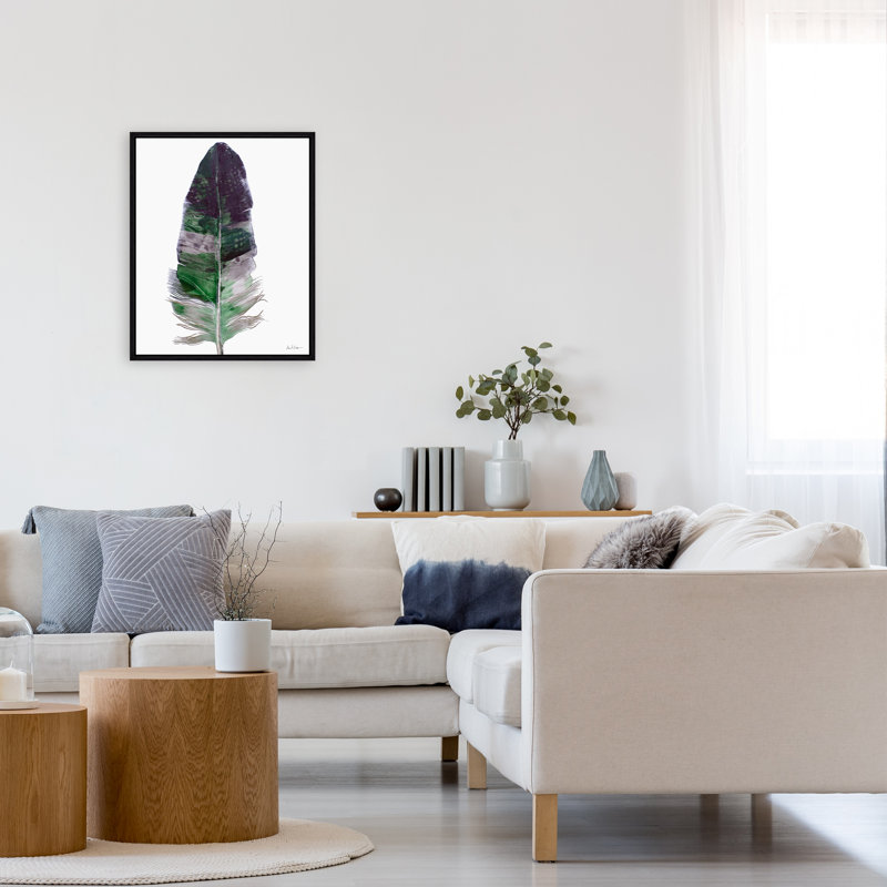 Feather III Painting by Alexander Nikanpour