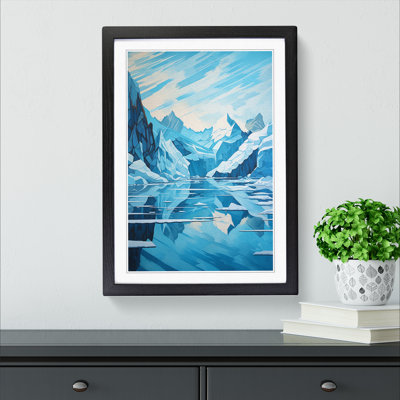 Glacier Orphism - Framed Print