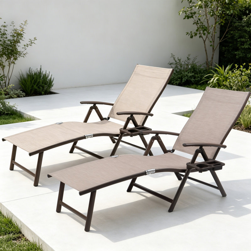 Méridienne inclinable Cozy Cozy , Beige