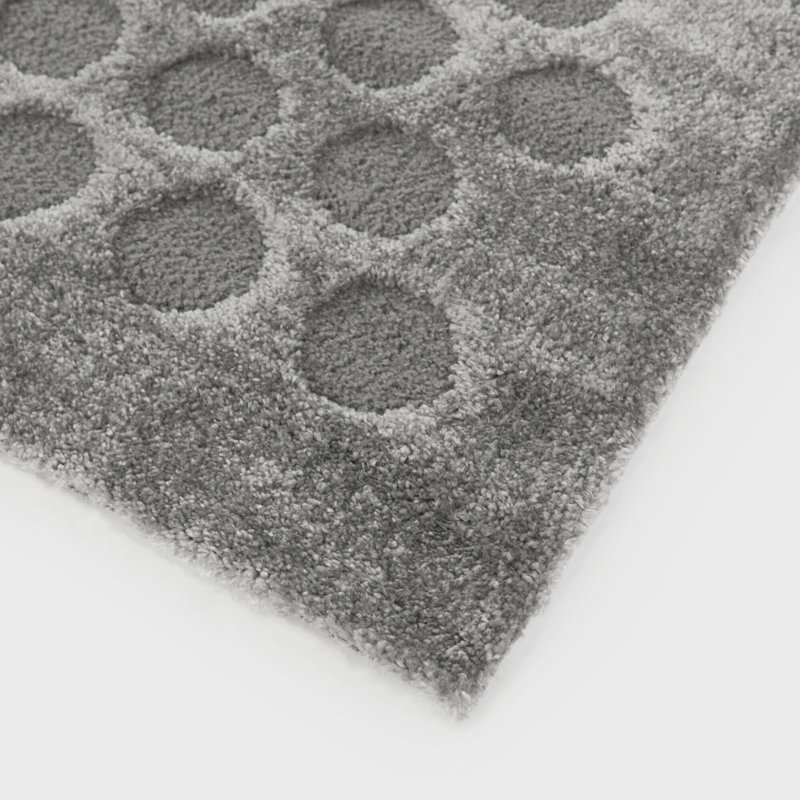 Tapis gris Maceo, Rectangle 5 pi 3 po x 7 pi