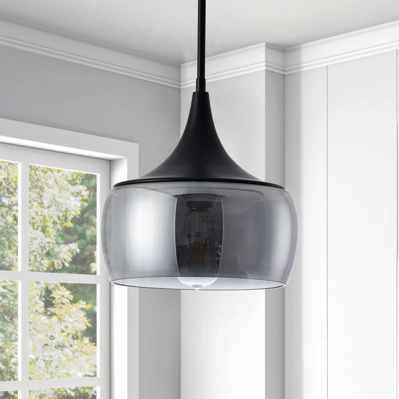 Luminaire suspendu géométrique à 1 lumière pour îlot de cuisine Bracci