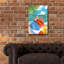 Art mural en verre Dovecove «Beach Friends - Hermit Crab» par Shari Warren-1713925091