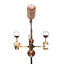Girouette bouteille de vin
