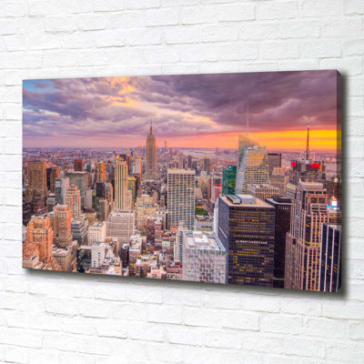 New York - Wrapped Canvas Print