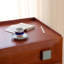 Commode d'appoint en bois massif Vintage