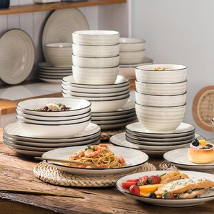 Villeroy & Boch Twist Plate 6 People 12-Pieces Elegant Premium Porcelain  Crockery Set White Dishwasher Safe