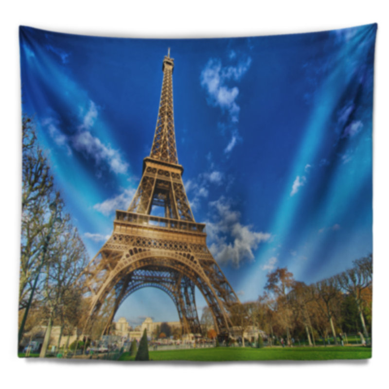 Belle journée d'hiver à Paris, H 78 po x l 92 po