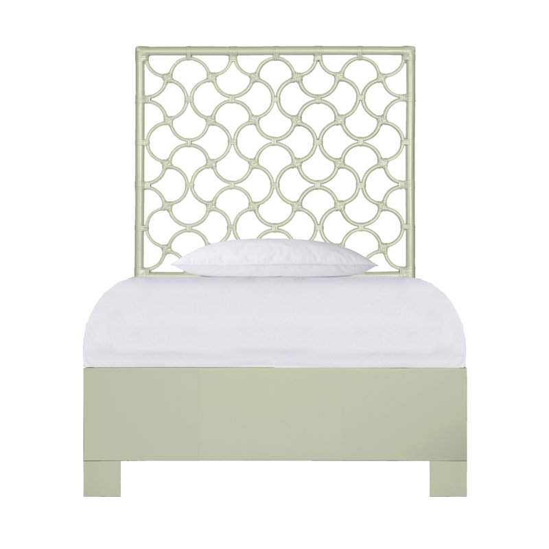 Mar Standard Bed, Celery Green, Twin