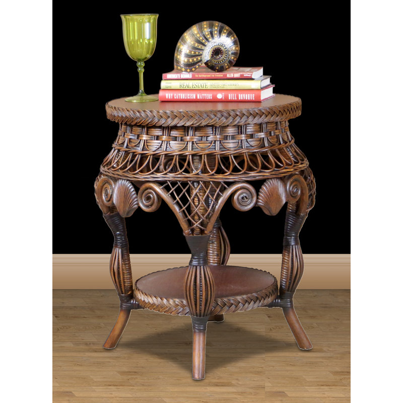 Table de bout Tyne, Brun