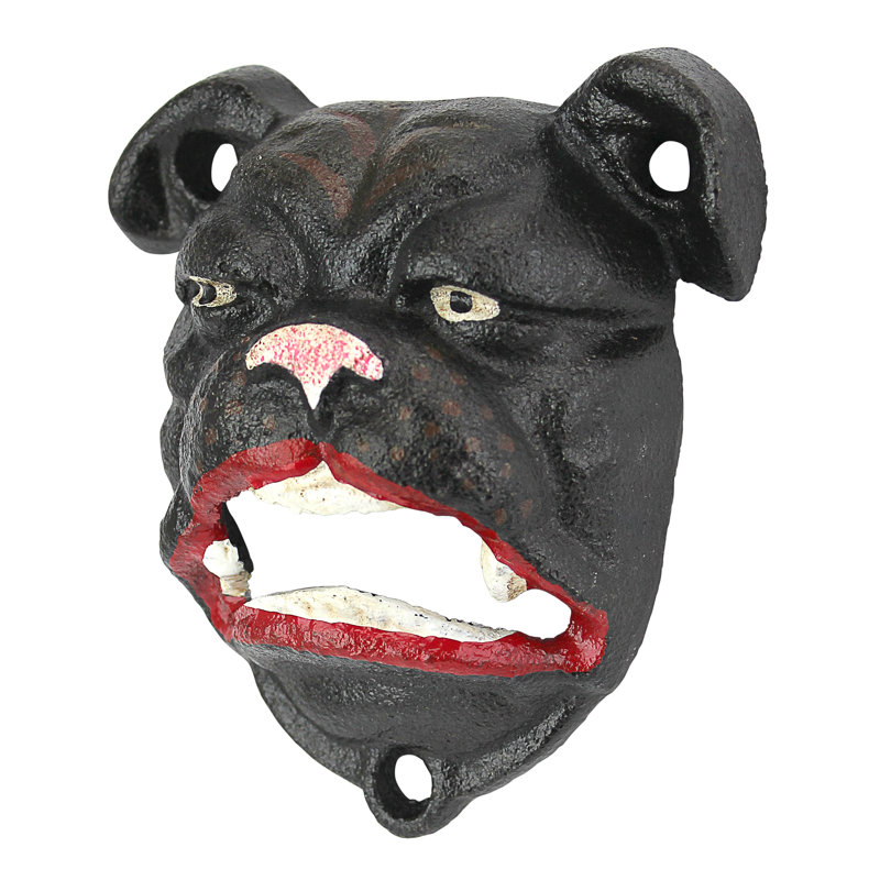 Ouvre-bouteille bouledogue English