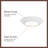 Weylo 6-in Black dimmable LED Flush Mount-124959524