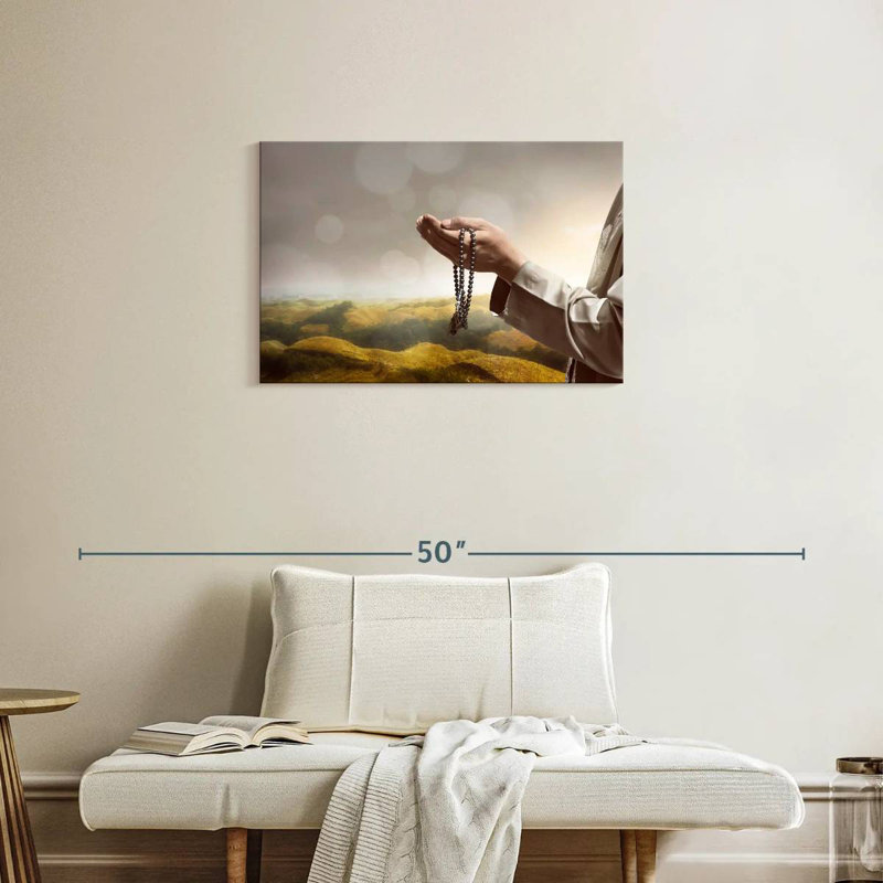 Adella Islamic Prayer, 20" H x 30" W