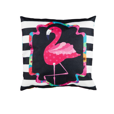 Housse de coussin Flamingo