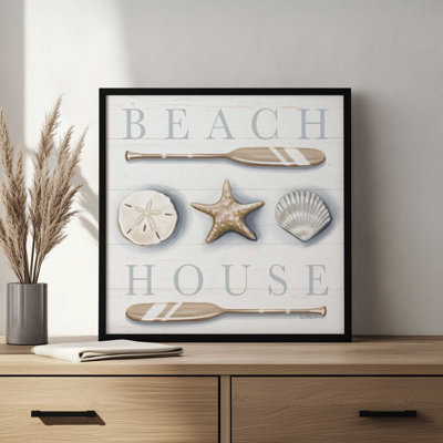 «Beach House» par Elizabeth Tyndall, reproduction d'art