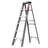 Fibreglass Step Ladder 6-Step 250Lbs Grey