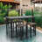 Alyne Polyethylene (PE) Wicker Outdoor Stool