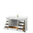 Deborah 60'' Single Bathroom Vanity with Marble Top-97810859-97810857