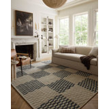 Tapis beige / minuit Chris Loves Julia x Loloi Bradley