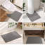 Tapis de salle de bain antidérapant, lavable, ultra-absorbant