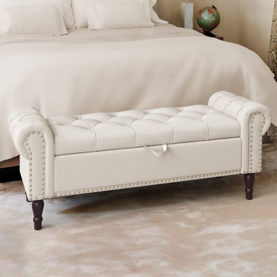 Dawsey Upholstered Storage Bench