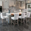 Upholstered Counter Stool-925549146
