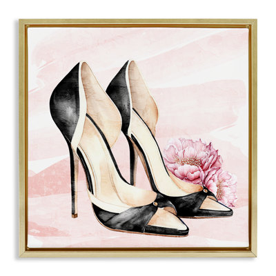 Cadre flottant Glam Time Heels, design par Kim Allen