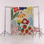 Light-Toned Multi-Coloured Flower, Rose, and Strawberry Patterned Creative Modern Decorative Rug-294360708