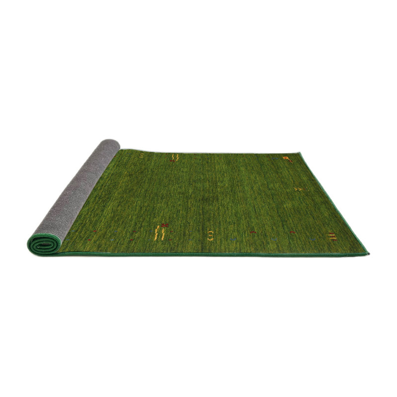 Tapis décoratif vert Lexington, Rond 6 pi