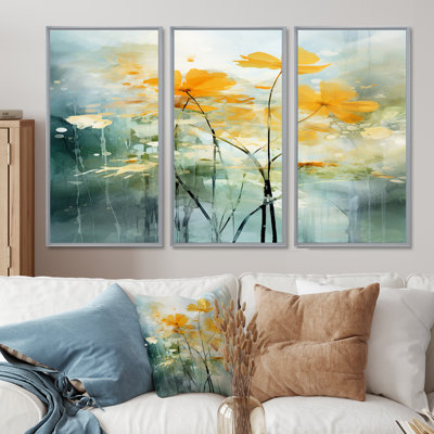 Edgardo - Buttercups Wall Art Print Set