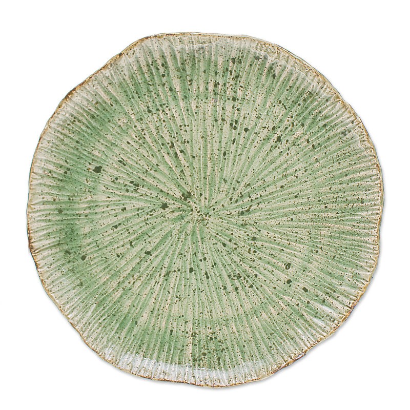 Assiette plate en céramique Red Barrel Studio®