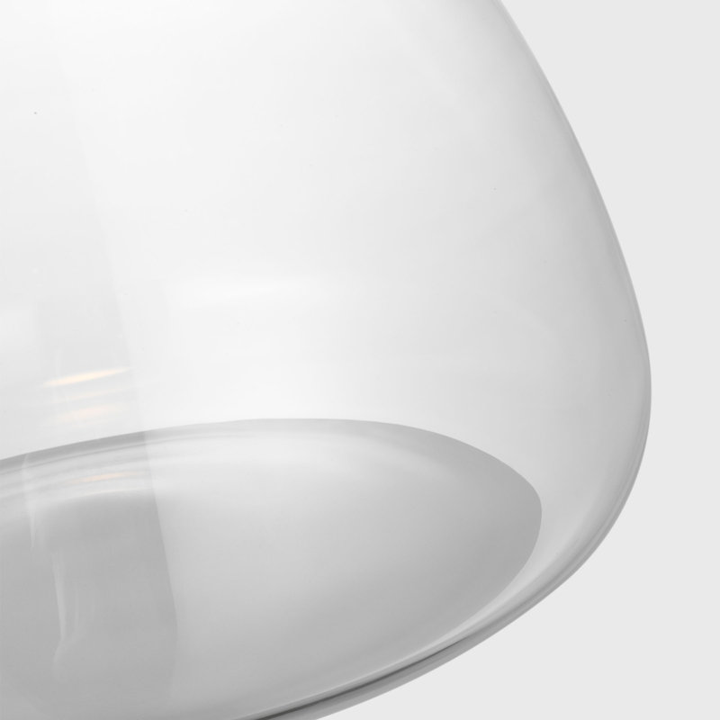Morgan 1 - Light LED Pendant, Burnished Bronze, White