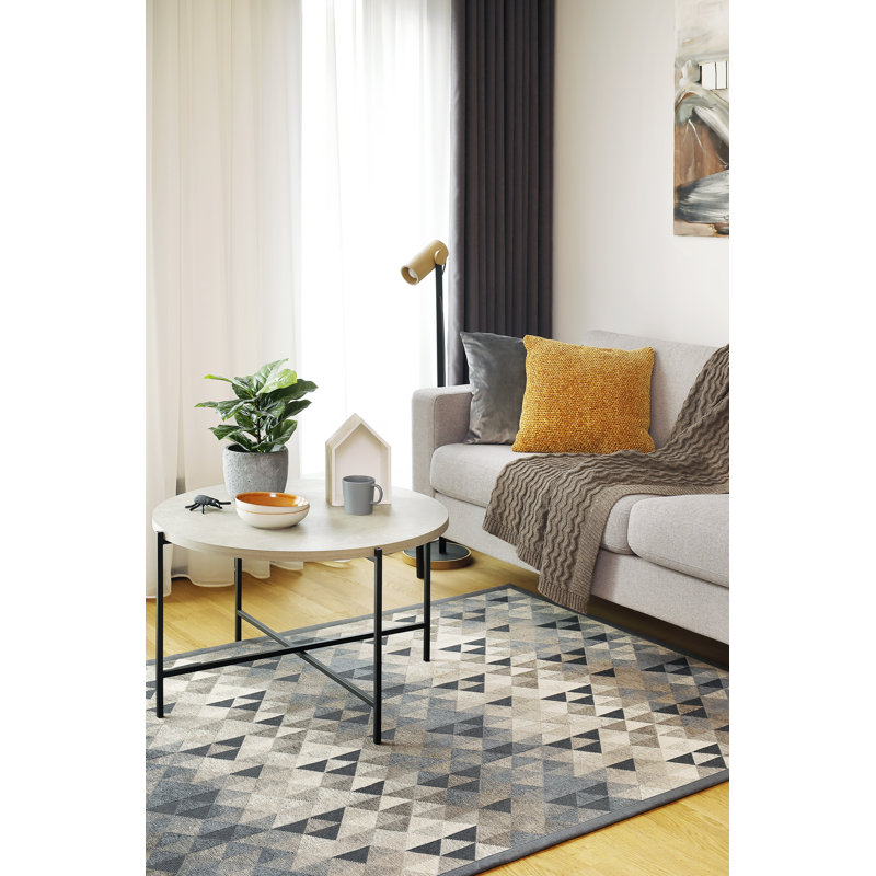 Kiva Geometric Hand Woven Area Rug, Rectangle 200 x 300cm