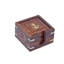 Sous-verre Longwell en bois avec support en bois de rose Longwell-1430612327