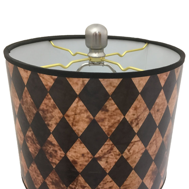 Dimaina Crystal Buffet Lamp, Bronze/Brown