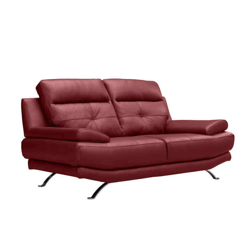 London 2 Seater Sofa, Red
