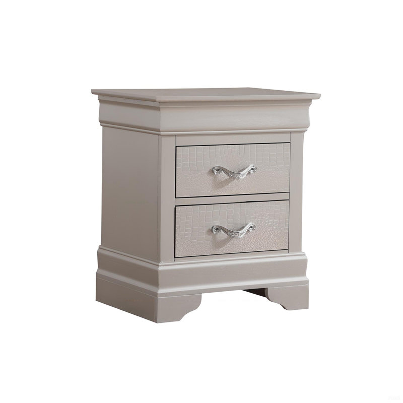 Table de chevet élégante, Gris