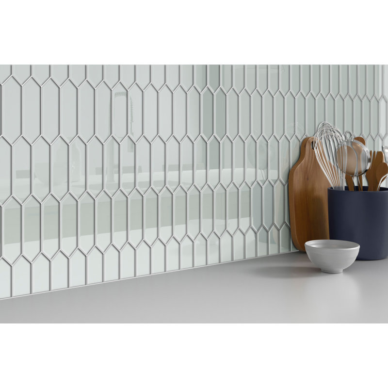 Charisma Wise 10 in. x 12 in. Glossy Glass Wall Tile (16.8 sq. ft./Case), Delight