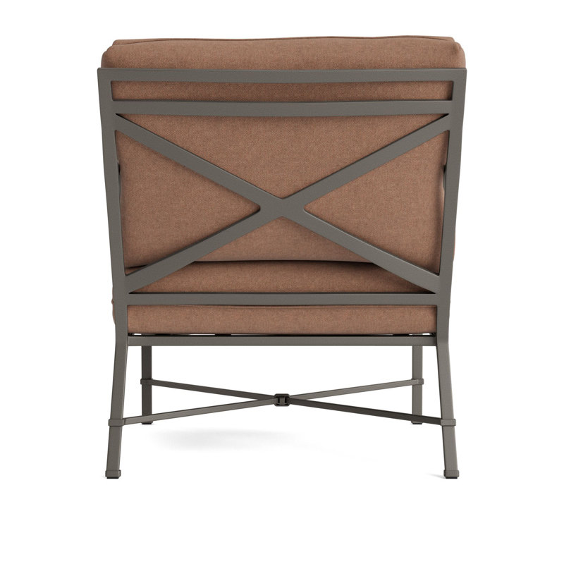 Venetian Outdoor Lounge Chair, Fusion Clay, Mica