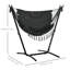 Chaise hamac avec support, balançoire hamac avec poche latérale, appui-tête-94951095