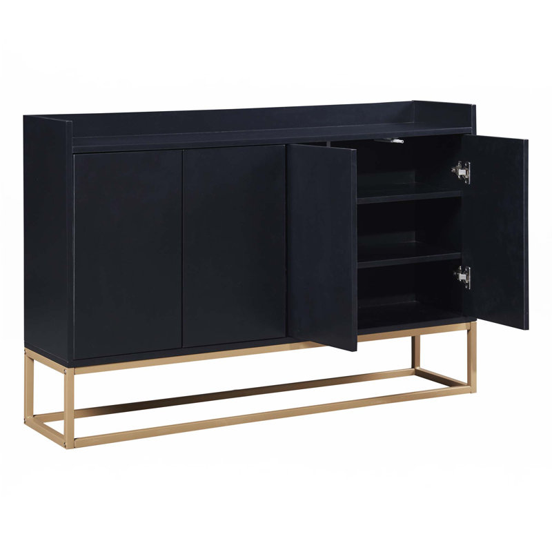 Buffet moderne Modern, Noir