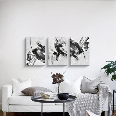 3 Piece Wrapped Canvas Wall Art